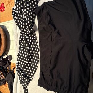 Livi Active Monochrome Polka Dot Swimwear